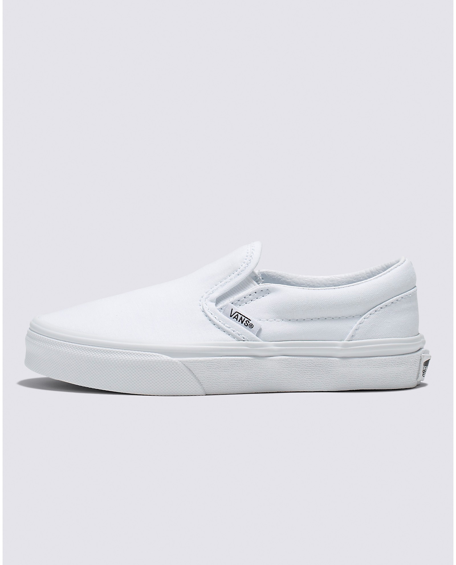Kids grey slip on vans best sale