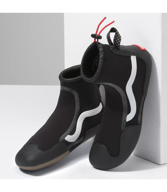 VANS MENS SURF BOOT 2 MID BLACK