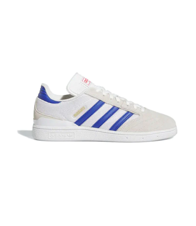 ADIDAS MENS BUSENITZ SHOE WHITE/BLUE/GOLD