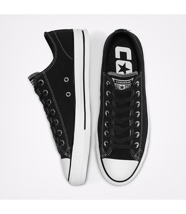 CONVERSE MENS CTAS PRO OX SHOE BLACK/BLACK/WHITE