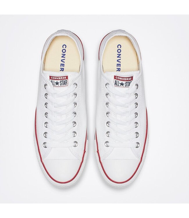 CONVERSE MENS CHUCK TAYLOR OX SHOE WHITE