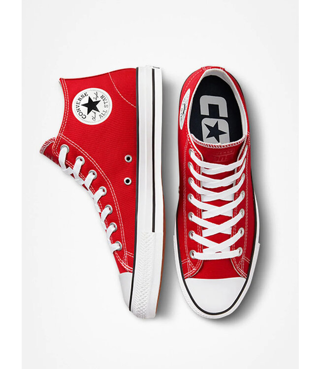 CONVERSE MENS CTAS PRO MID SHOE UNIVERSITY RED/WHITE/BLACK
