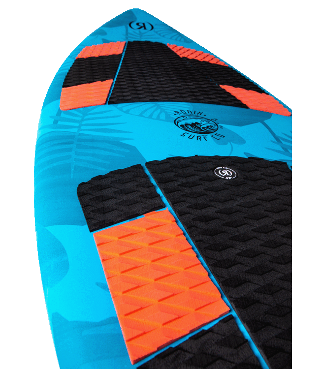RONIX MARSHMELLOW THRASHER WAKE SURF BOARD BLUE/BLACK/RED 2023