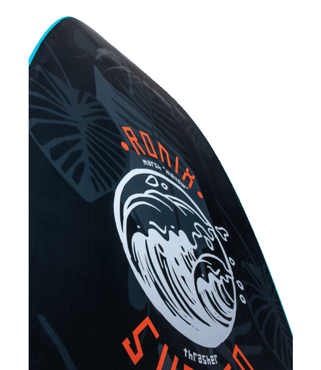 RONIX MARSHMELLOW THRASHER WAKE SURF BOARD BLUE/BLACK/RED 2023