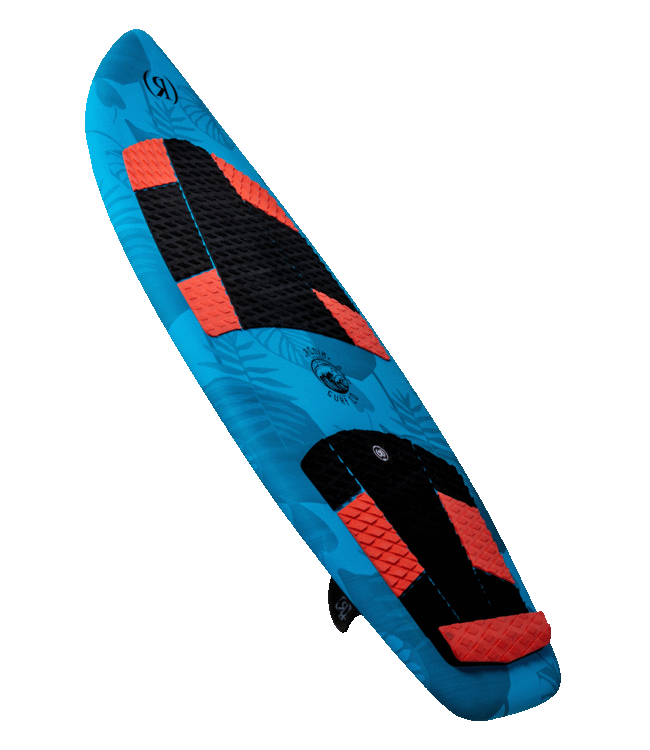 RONIX MARSHMELLOW THRASHER WAKE SURF BOARD BLUE/BLACK/RED 2023