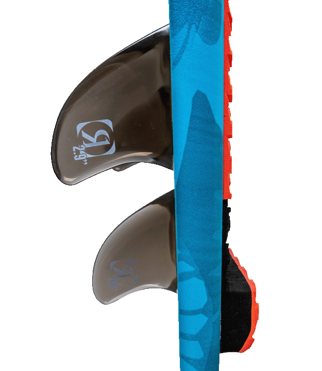 RONIX MARSHMELLOW THRASHER WAKE SURF BOARD BLUE/BLACK/RED 2023