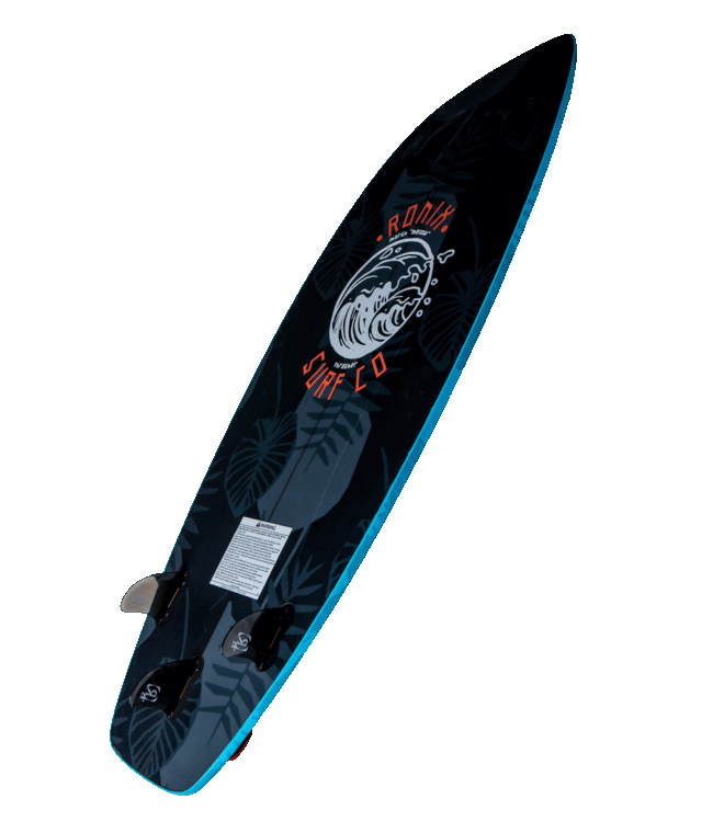 RONIX MARSHMELLOW THRASHER WAKE SURF BOARD BLUE/BLACK/RED 2023