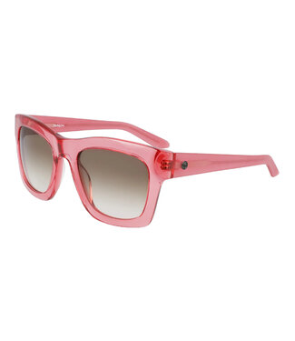 DRAGON DRAGON WAVERLY ROSE CRYSTAL SUNGLASSES w/ LUMALENS BROWN GRADIENT LENS