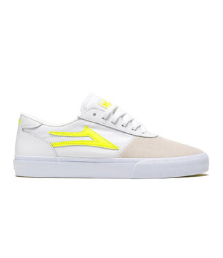 LAKAI LAKAI MENS MANCHESTER SHOES WHITE/NEON