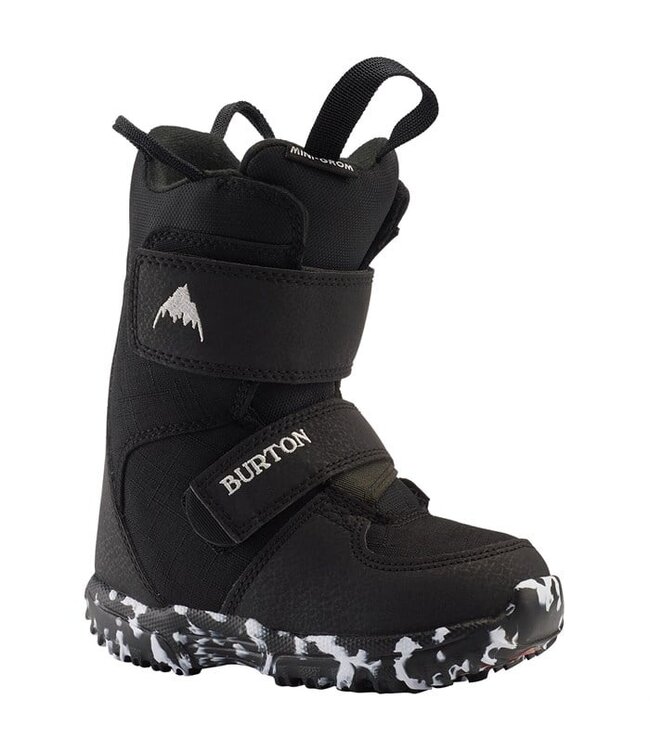 BURTON TODDLERS MINI GROM SNOWBOARD BOOTS BLACK 2024