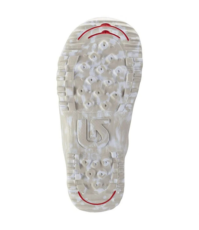 BURTON KIDS GROM BOA SNOWBOARD BOOTS WHITE 2024