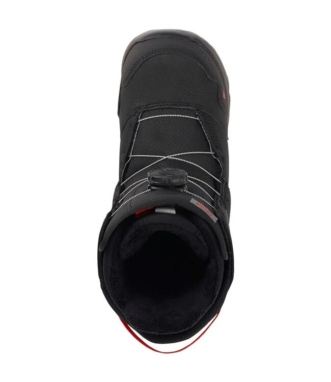 BURTON KIDS ZIPLINE BOA SNOWBOARD BOOTS BLACK 2024