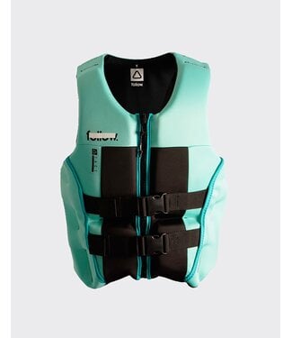 FOLLOW WOMENS TACT CGA VEST TEAL/BLACK 2023