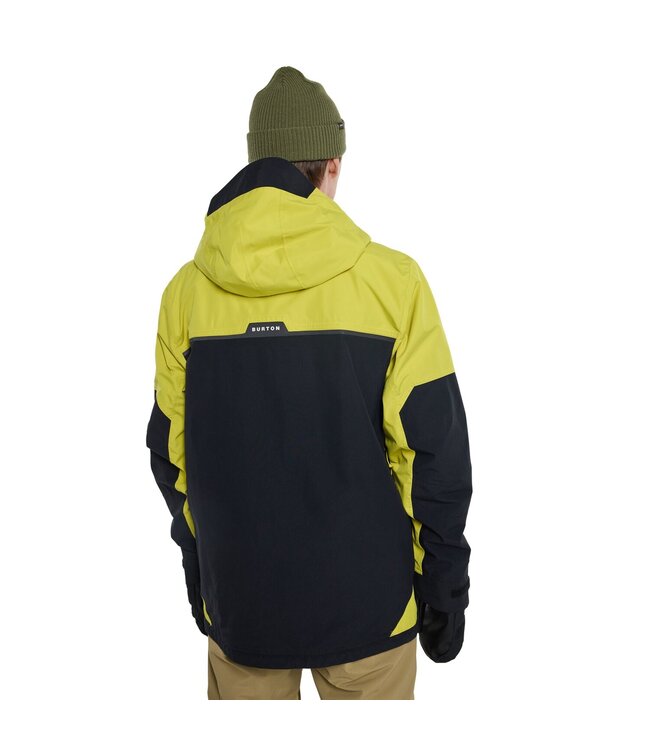 BURTON FROSTNER 2L JACKET SULFUR/TRUE BLACK 2024