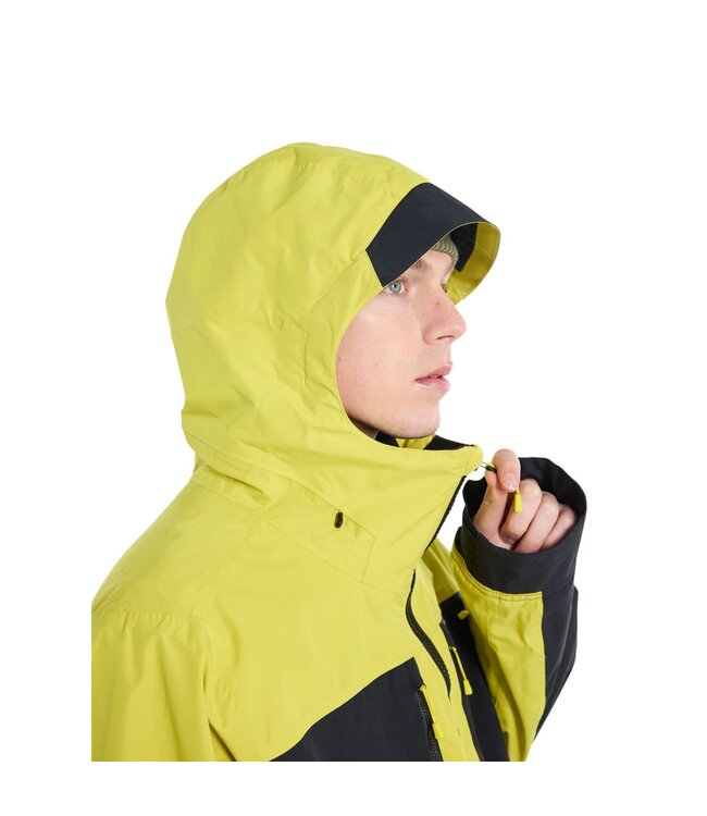 BURTON FROSTNER 2L JACKET SULFUR/TRUE BLACK 2024