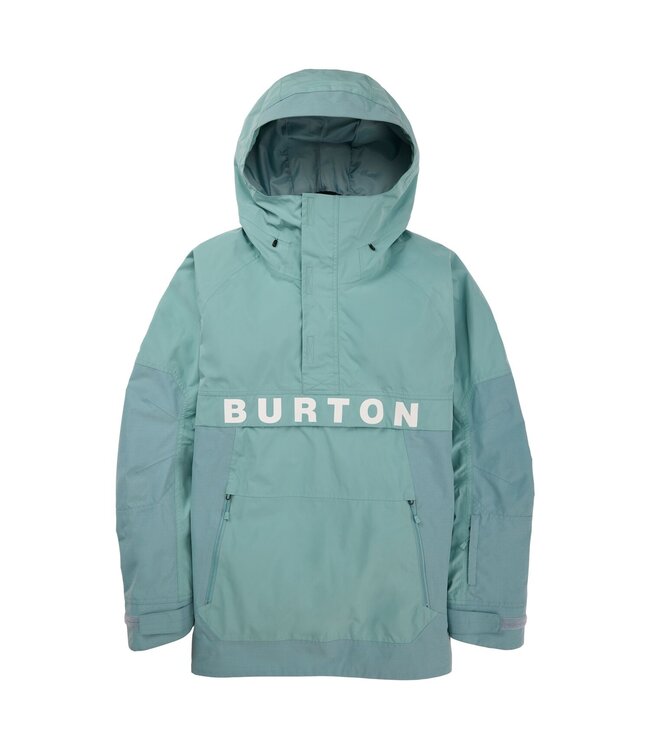BURTON FROSTNER 2L ANORAK JACKET ROCK LICHEN 2024