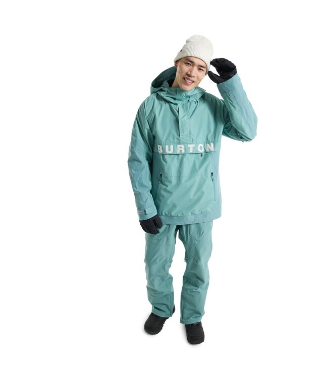 BURTON FROSTNER 2L ANORAK JACKET ROCK LICHEN 2024