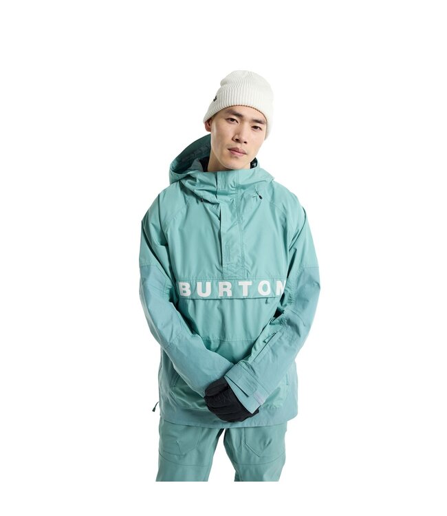 BURTON FROSTNER 2L ANORAK JACKET ROCK LICHEN 2024