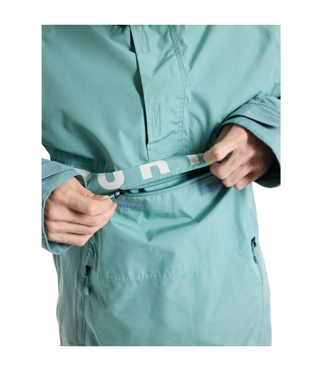 BURTON FROSTNER 2L ANORAK JACKET ROCK LICHEN 2024