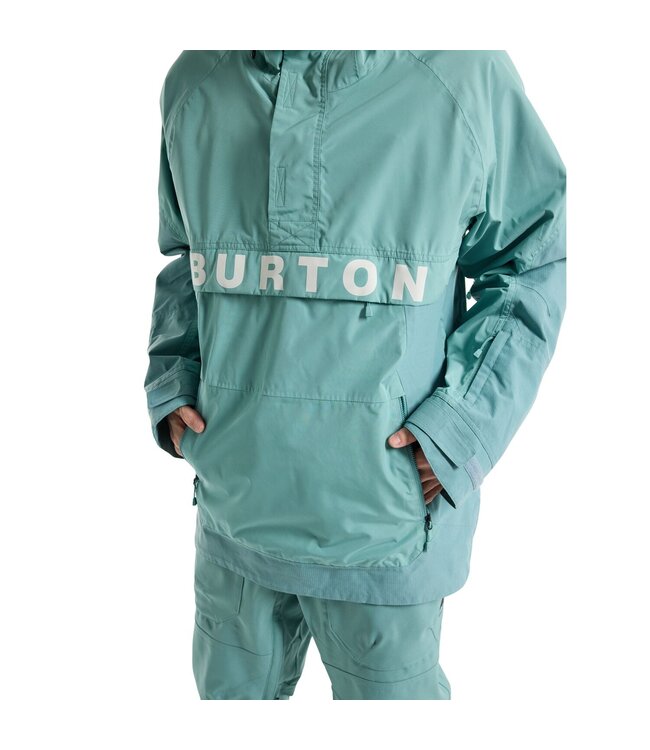 BURTON FROSTNER 2L ANORAK JACKET ROCK LICHEN 2024