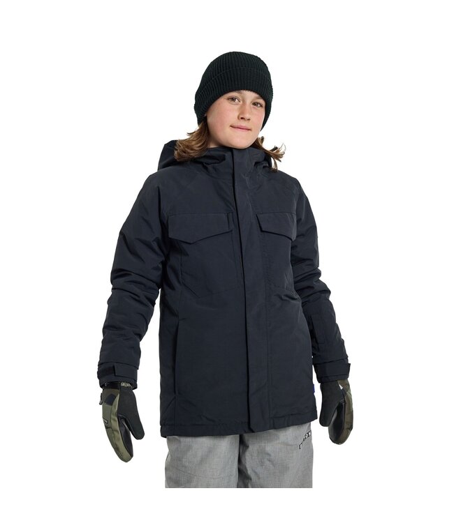 BURTON BOYS COVERT 2.0 2L JACKET TRUE BLACK 2024
