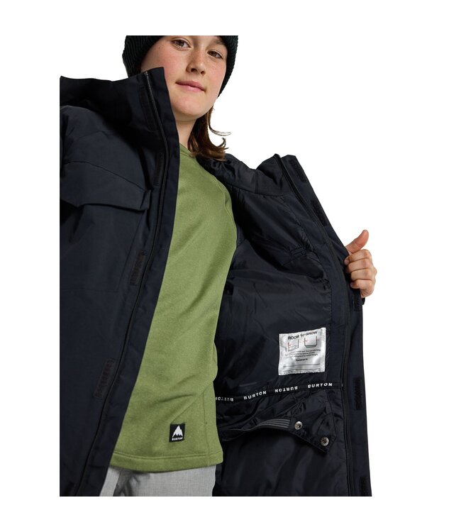 BURTON BOYS COVERT 2.0 2L JACKET TRUE BLACK 2024