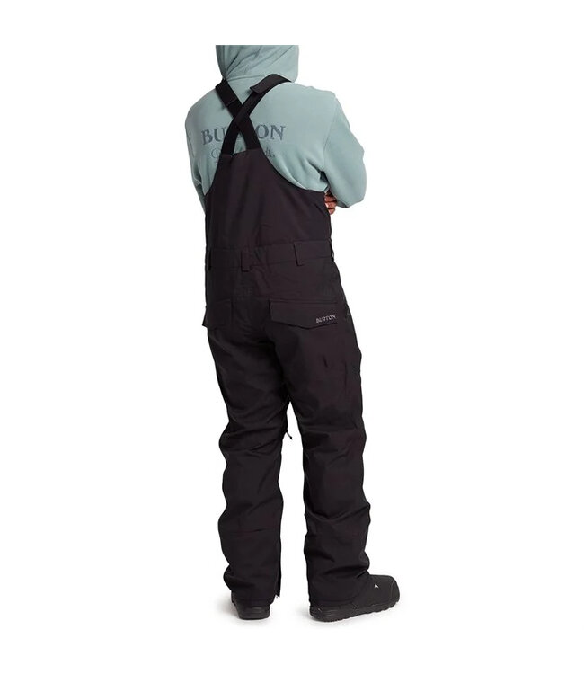 BURTON RESERVE 2L BIB PANTS TRUE BLACK 2024