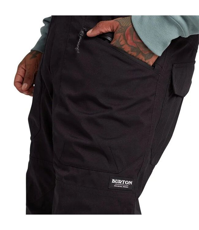BURTON RESERVE 2L BIB PANTS TRUE BLACK 2024