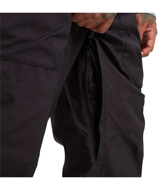 BURTON RESERVE 2L BIB PANTS TRUE BLACK 2024