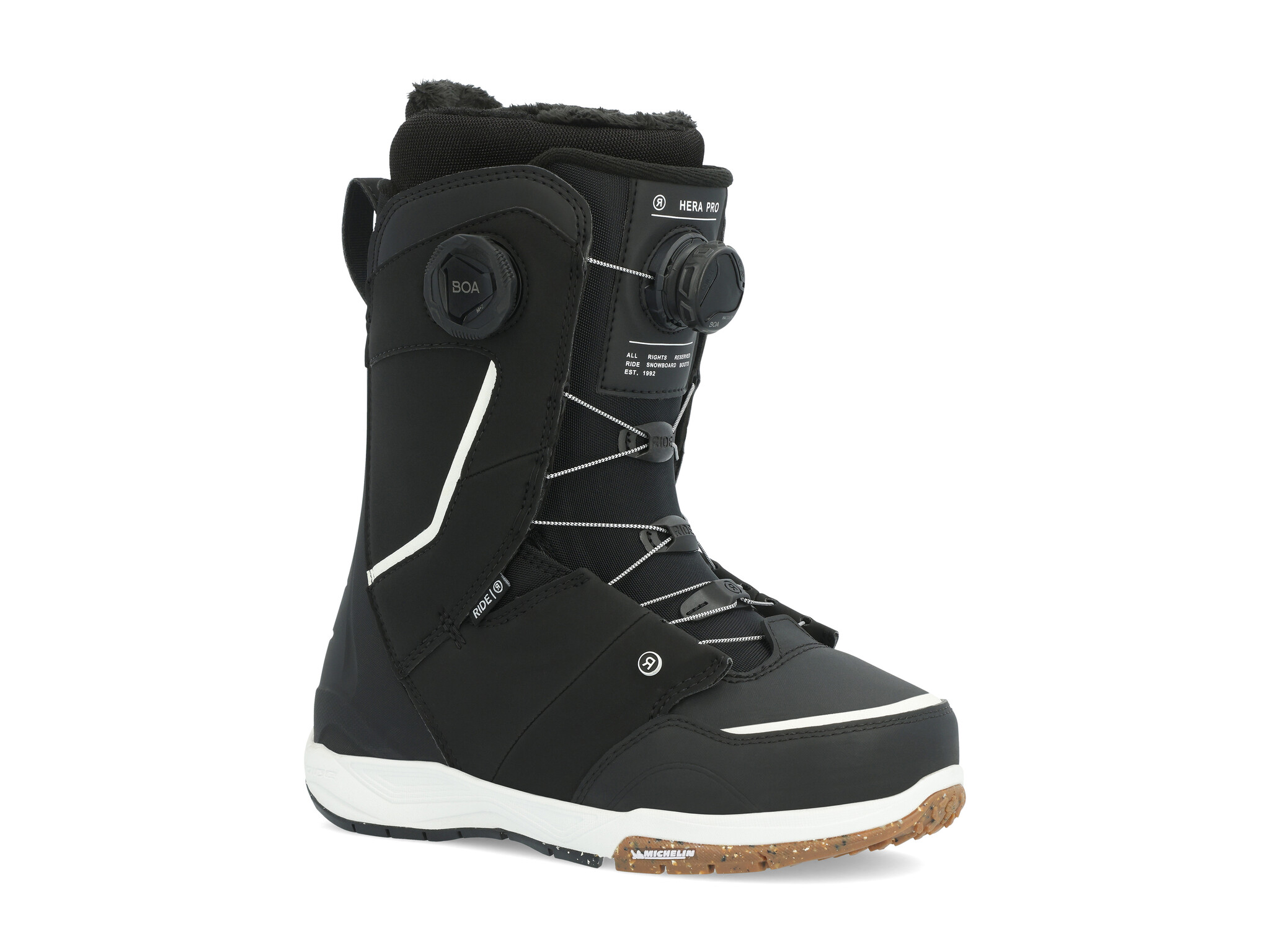RIDE WOMENS HERA PRO SNOWBOARD BOOTS BLACK 2024 ONE