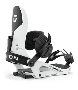 UNION BINDING COMPANY UNION CHARGER SNOWBOARD BINDINGS WHITE 2024