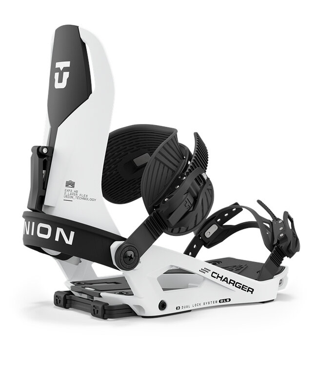 UNION CHARGER SNOWBOARD BINDINGS WHITE 2024