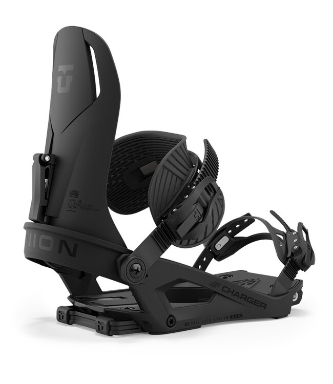 UNION CHARGER SNOWBOARD BINDINGS BLACK 2024