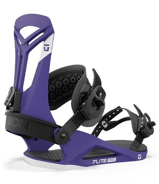 UNION BINDING COMPANY UNION FLITE PRO SNOWBOARD BINDINGS PURPLE 2024