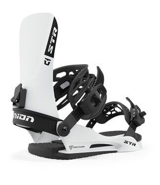 UNION BINDING COMPANY UNION STR SNOWBOARD BINDINGS WHITE 2024