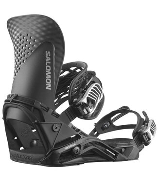 SALOMON SALOMON HOLOGRAM SNOWBOARD BINDINGS BLACK 2024