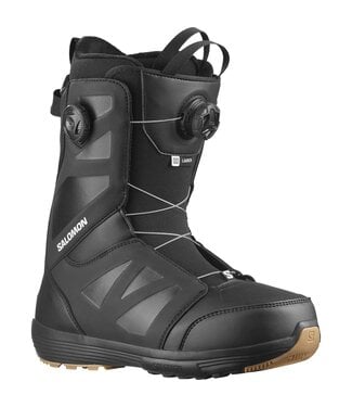 SALOMON SALOMON LAUNCH BOA SJ BOA SNOWBOARD BOOTS BLACK/BLACK/WHITE 2024