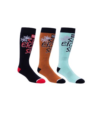 686 686 VIBES SOCK ASSORTED 3 PACK 2024