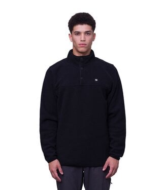 686 686 TIOGA SHERPA FLEECE PULLOVER BLACK 2024