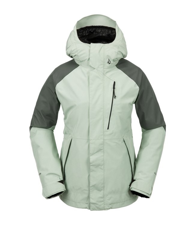 VOLCOM WOMENS V.CO ARIS GORE-TEX JACKET SAGE FROST 2024