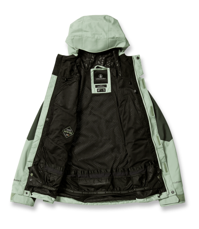 VOLCOM WOMENS V.CO ARIS GORE-TEX JACKET SAGE FROST 2024