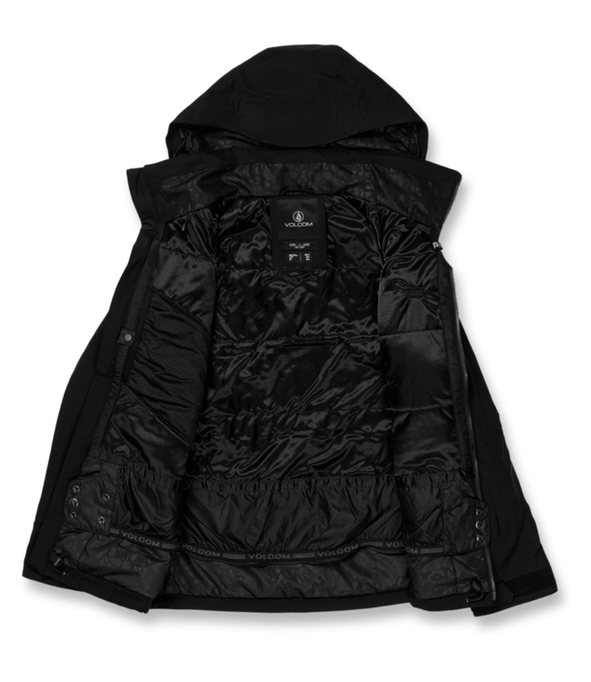VOLCOM WOMENS SHELTER 3D STRETCH JACKET BLACK 2024