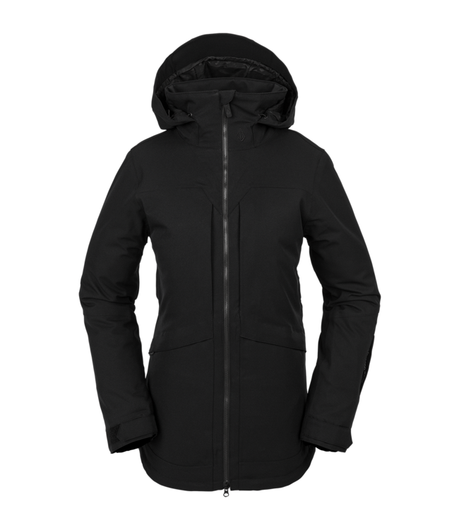 VOLCOM WOMENS SHELTER 3D STRETCH JACKET BLACK 2024