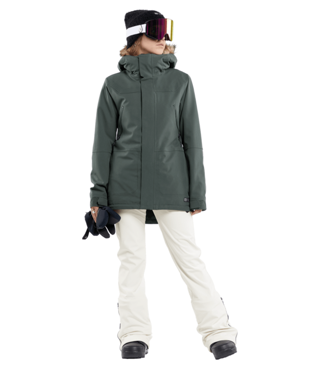 VOLCOM WOMENS SHADOW INSULATED JACKET EUCALYPTUS 2024