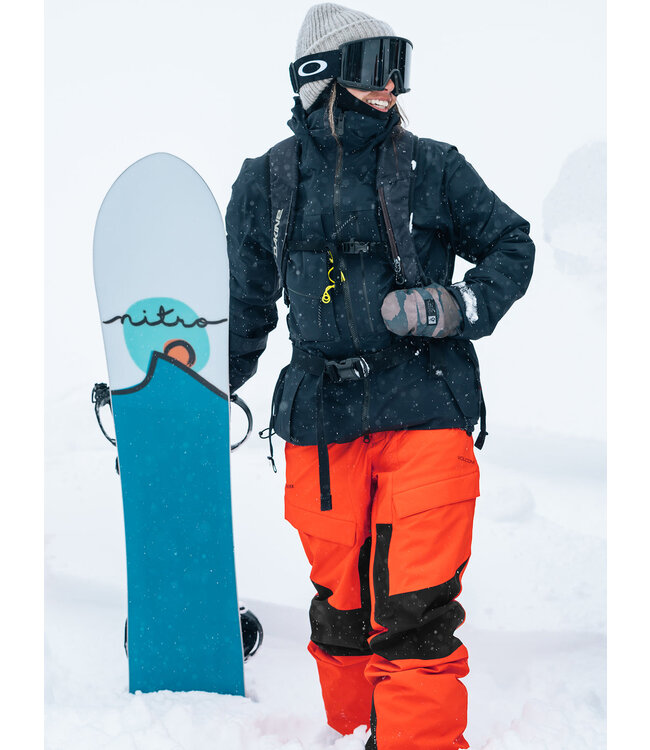 VOLCOM WOMENS V.CO AT STRETCH GORE-TEX PANT ORANGE SHOCK 2024