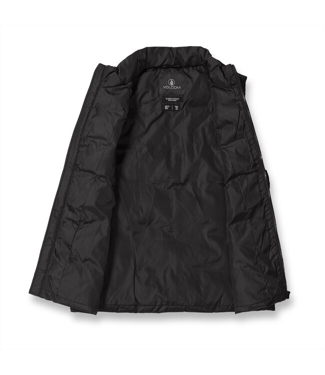 VOLCOM WOMENS STONE CASTINE PUFF VEST BLACK 2024