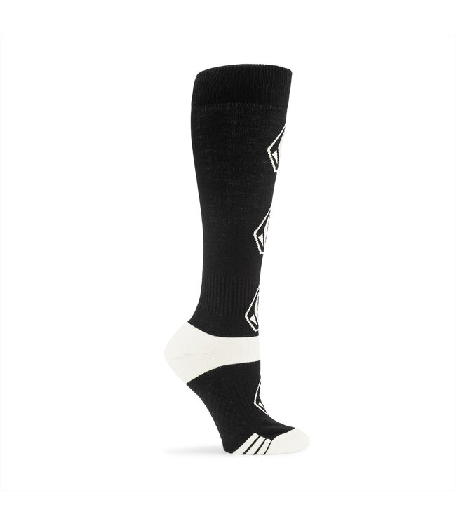 VOLCOM WOMENS SHERWOOD SNOW SOCK BLACK 2024
