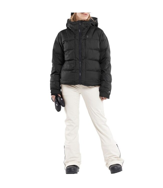 VOLCOM WOMENS PUFFLEUP JACKET BLACK 2024