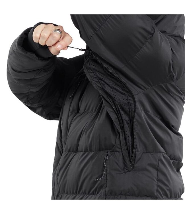 VOLCOM WOMENS PUFFLEUP JACKET BLACK 2024