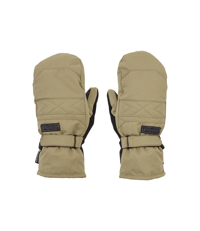 VOLCOM WOMENS PEEP GORE-TEX MITT DARK KHAKI 2024